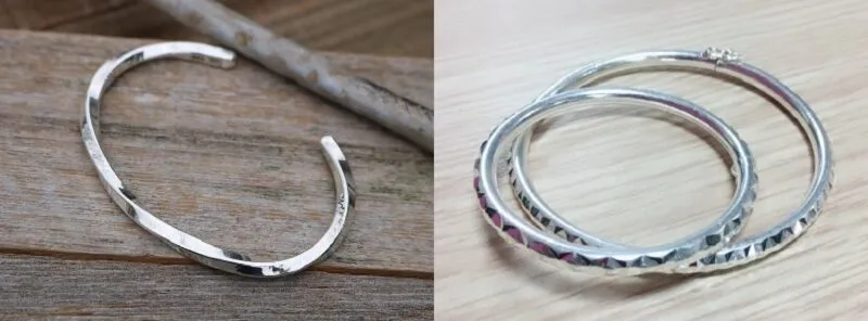 Một trong những khác biệt chính giữa bạc ta và bạc Ý là chất lượng và độ tinh khiết của chúng