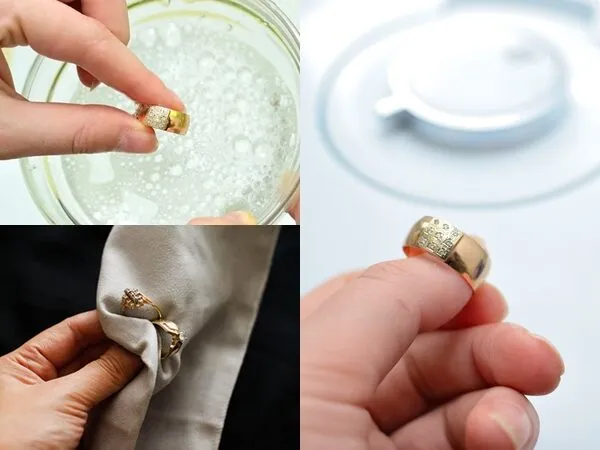 Tại sao nhẫn vàng lại bị phai màu và bẩn?